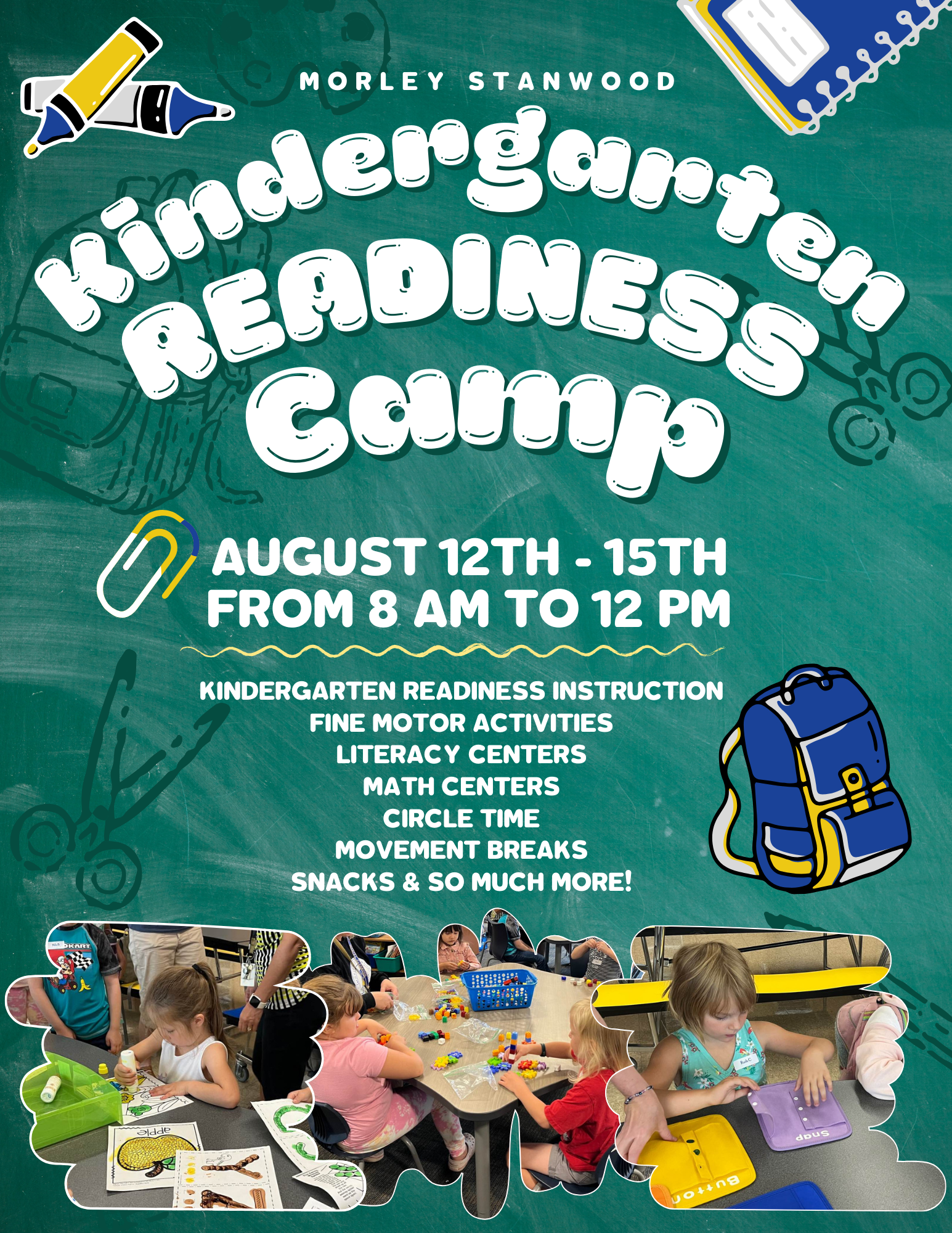 Kindergarten Readiness Camp